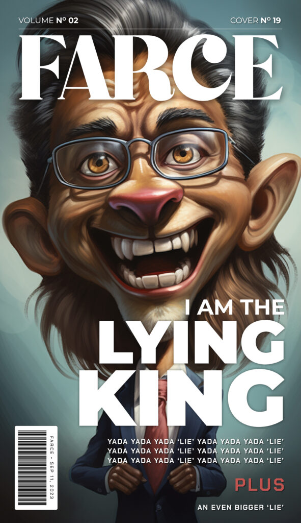 FARCE Vol. 2, No. 19 | Lying King